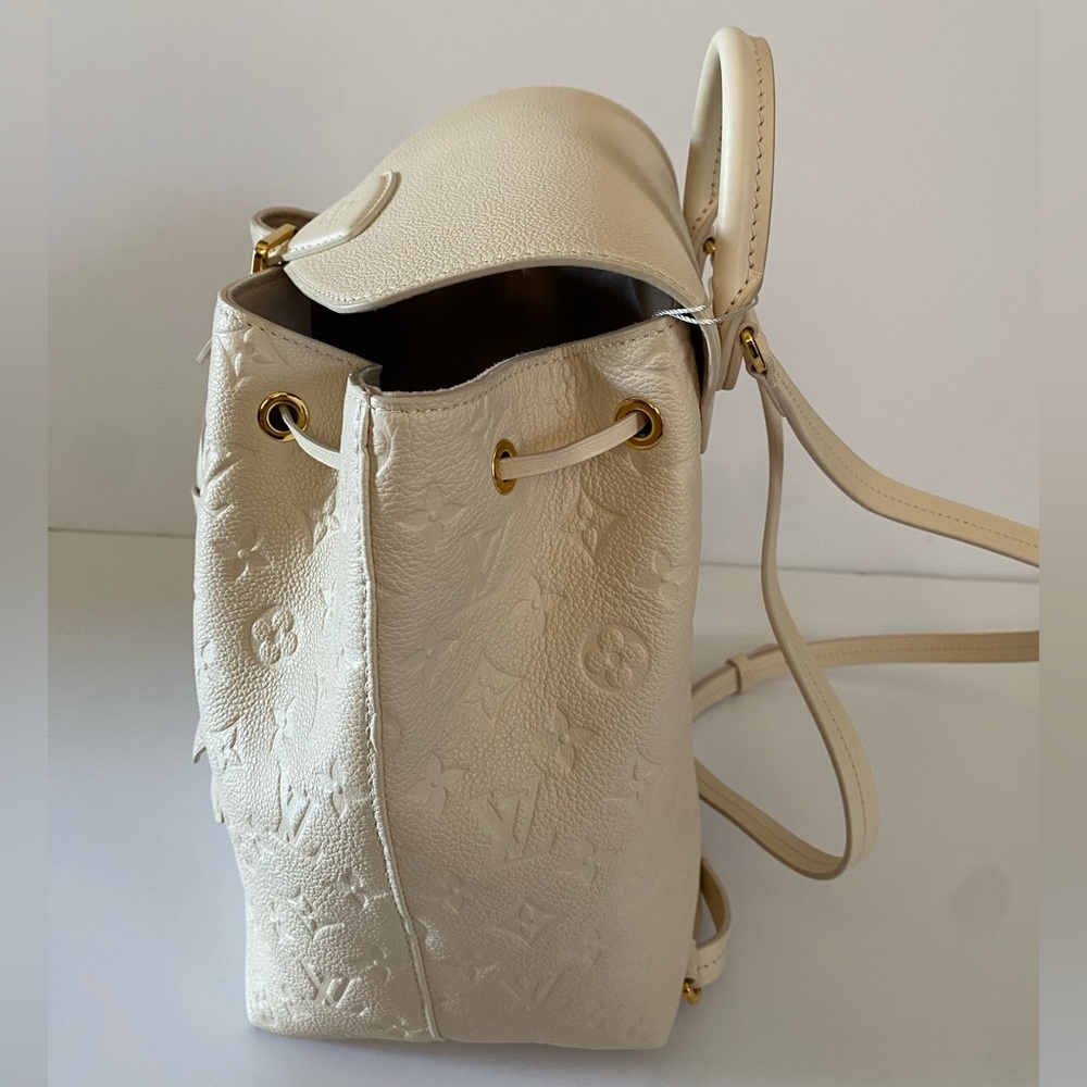 Louis Vuitton montsouris backpack 
❤️white empriente - Picture 5 of 17
